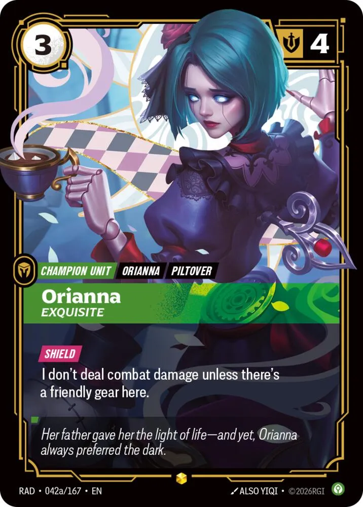 Orianna, Exquisite