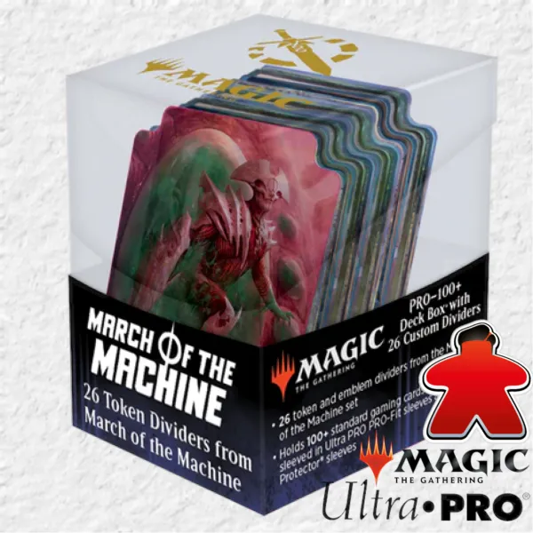 MTG March of the Machine Token Dividers with Deck Box