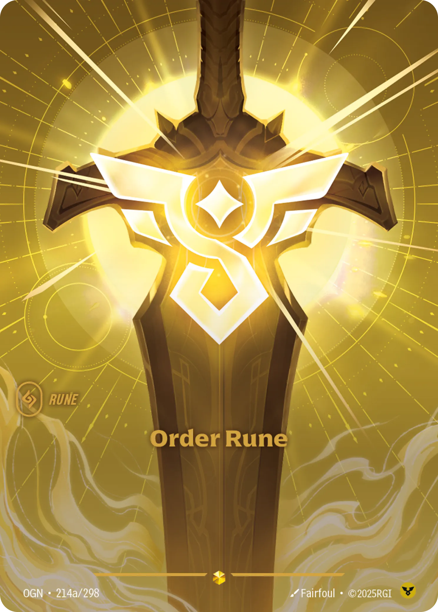 Order Rune (Alternate Art)
