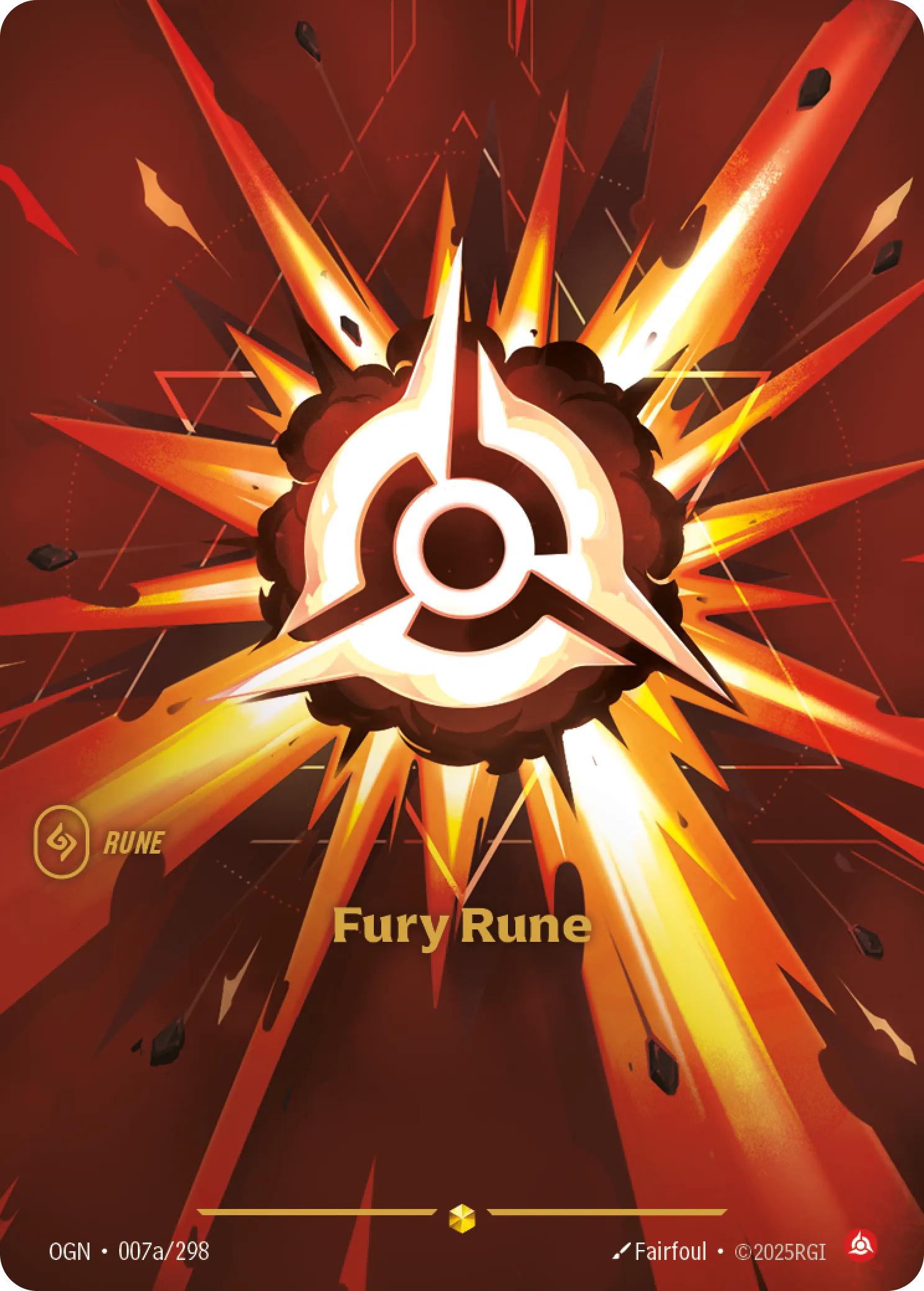 Fury Rune (Alternate Art)