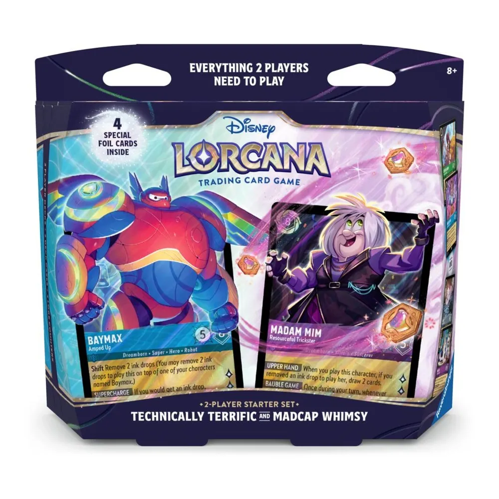 Disney Lorcana Set 14: Hyperia City — 2-Player Starter Set